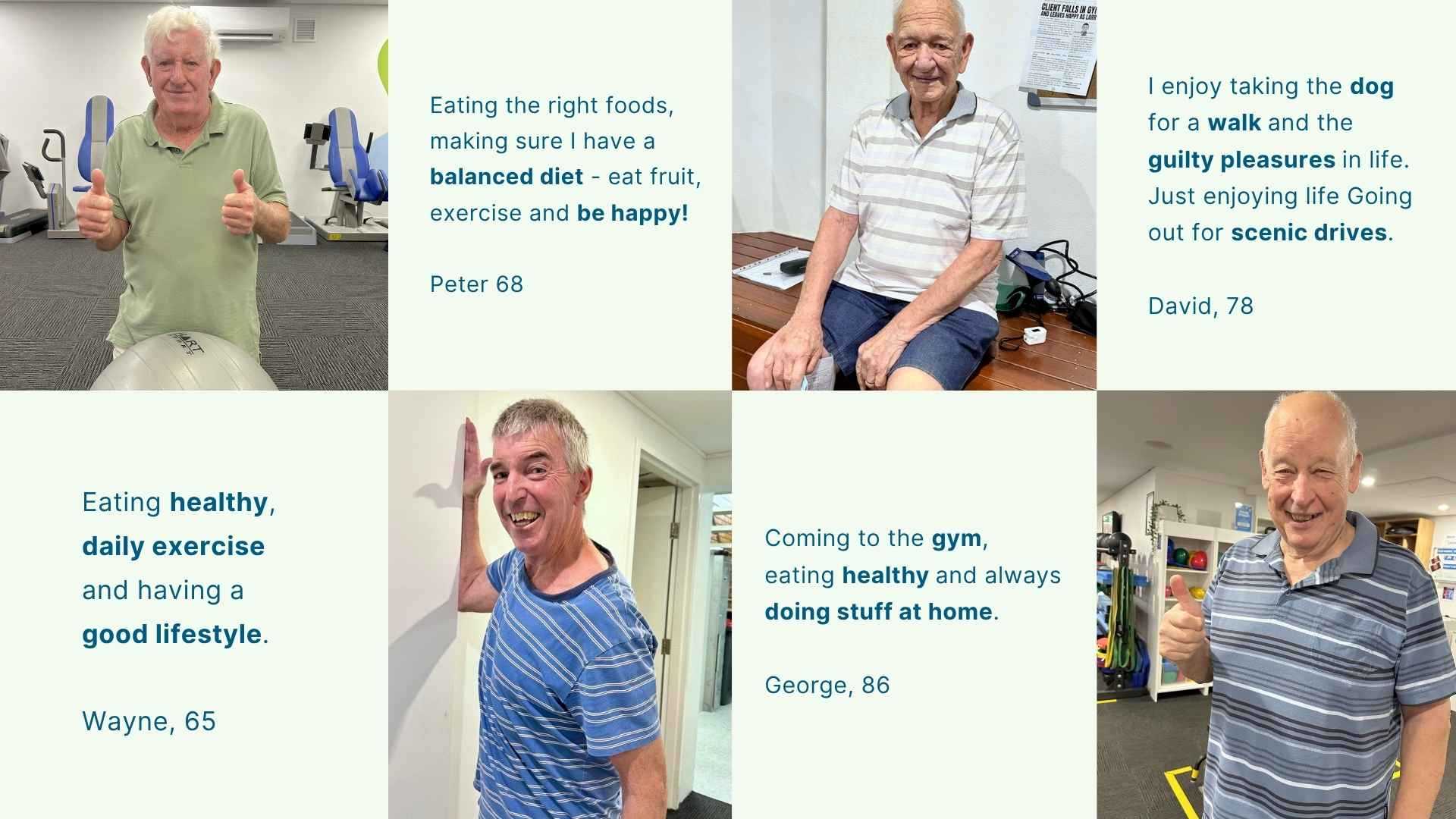 Men's Health Week - More Healthy Ageing Quotes