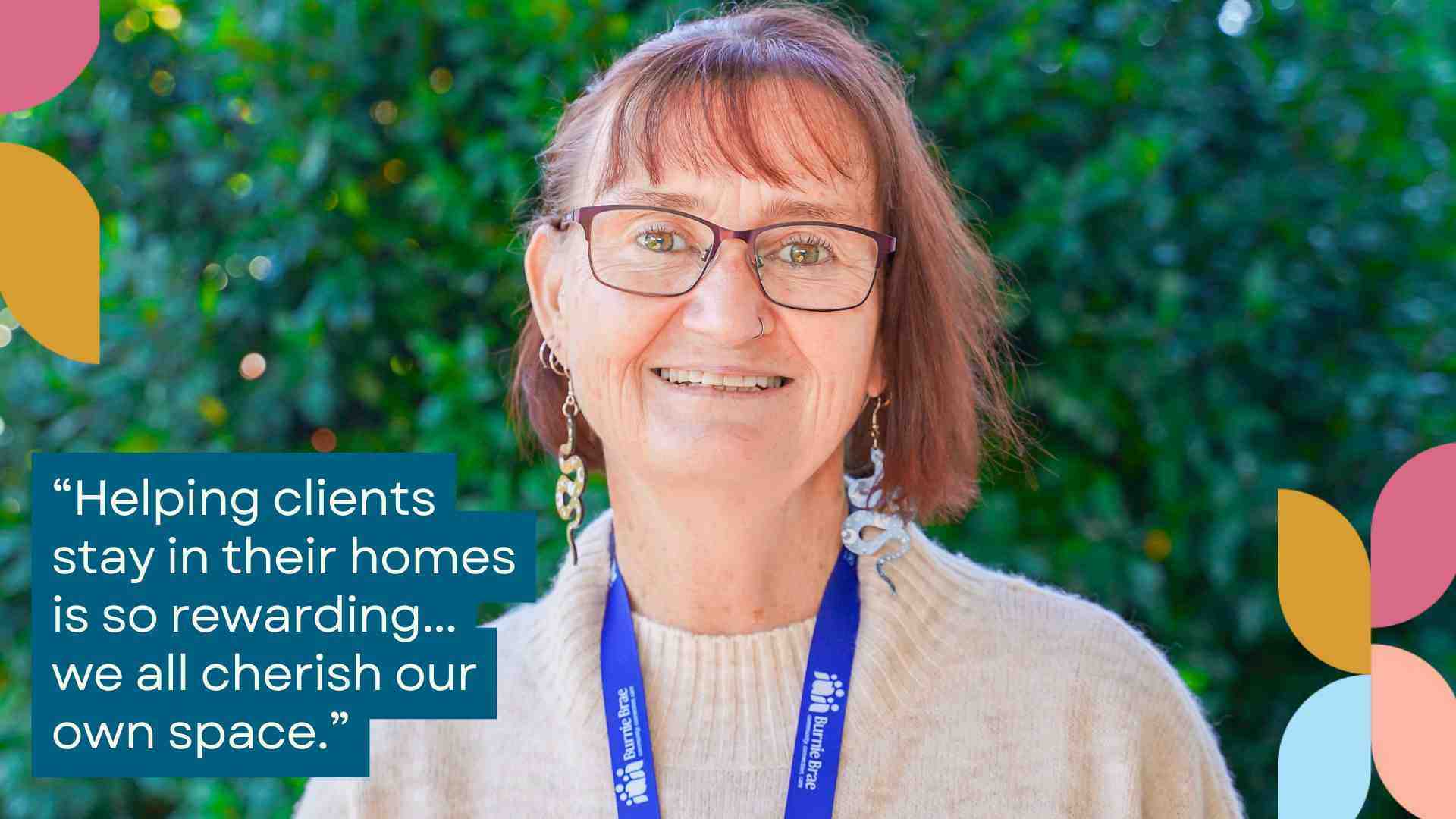 Burnie Brae Care Coordinator, Tammy.